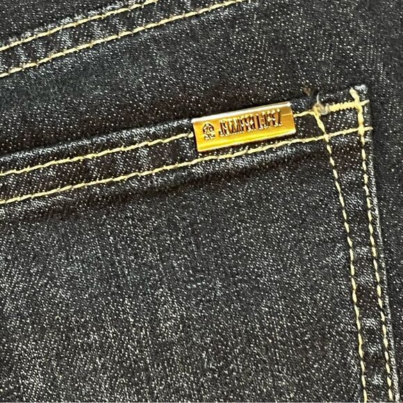 NWT Jennifer Lopez Boyfriend Mid Rise Straight Leg Jeans size 2 Stretch Denim - Picture 14 of 14